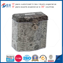 Components Lids Pressed Money and Coin Bank Tin Can